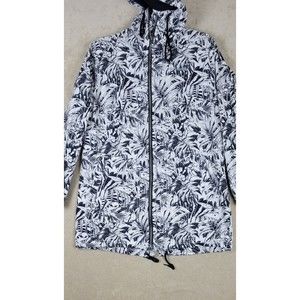 Columbia Women's Jacket Castlewood Canyon Jungle Pattern Full Zip Size Small